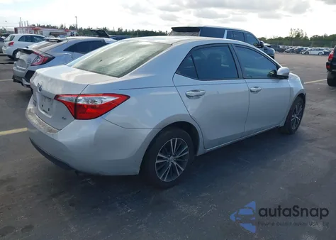 2016 Toyota Corolla Le Plus из США, поврежденный, VIN 2T1BURHE8GC703122